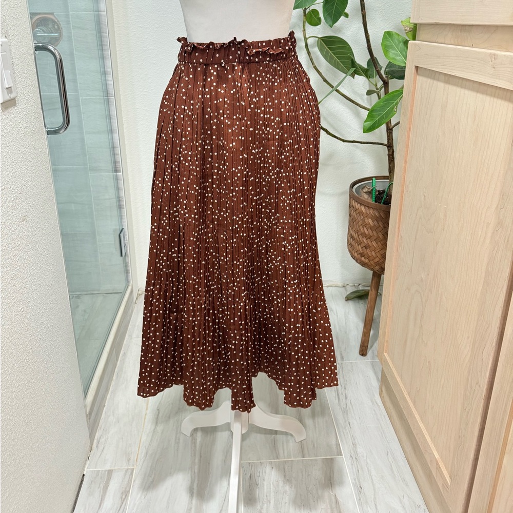 Polka dot skirt